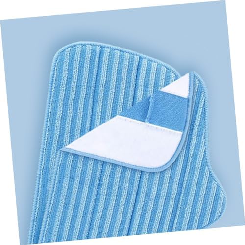 2PCS Reusable Microfiber Mop Pads for Hardwood Floors 1