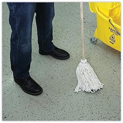 Boardwalk 112R Deck Mop Head 12 oz Rayon 6 Pack