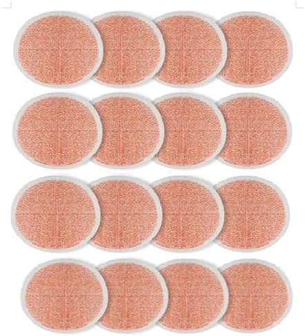 SavStor Replacement Mop Pads for Bissell Spin Wave 16-Pack Orange