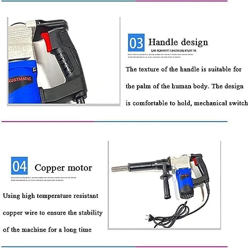 1100W Electric Needle Derusting Gun for Rust and Welding Slag Removal 1