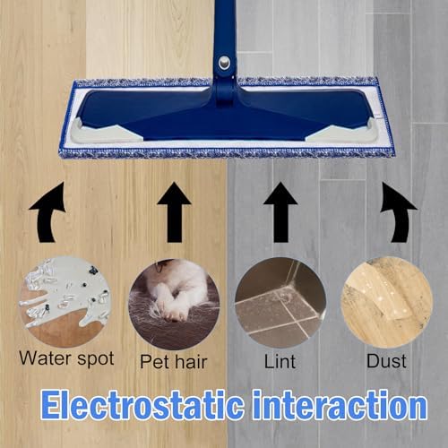 ZIONYA 4 Pack Microfiber Dusting Pads for Bona Mops