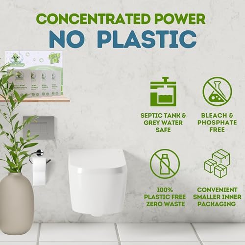 Bubbleburps Toilet Cleaning Sheets Descaler Tablets COMBO