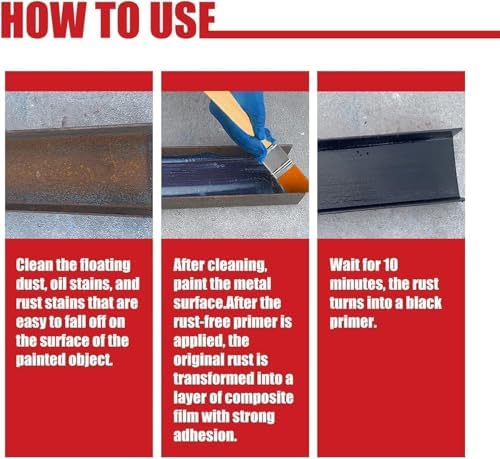 Rust Converter Paint - 300g Metal Rust Remover