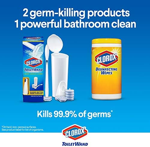 Clorox Wand Heads 6 Count for Powerful Toilet Cleaning
