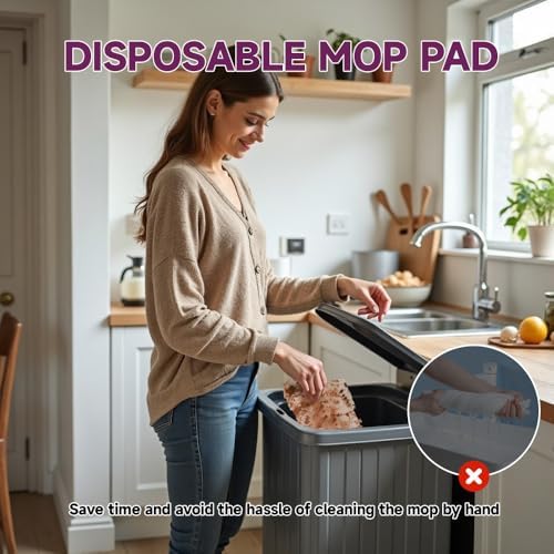 20 Pack Disposable Power Mop Pads for Swiffer Multi-Surface Replacement