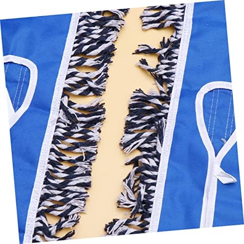 2Pcs Push Mop Cloth - Durable Reusable Machine Washable Floor Cleaning Replacement