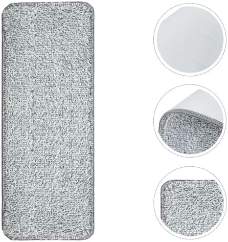 3PCS Washable Fiber Mop Pads for Hardwood and Tile Floors