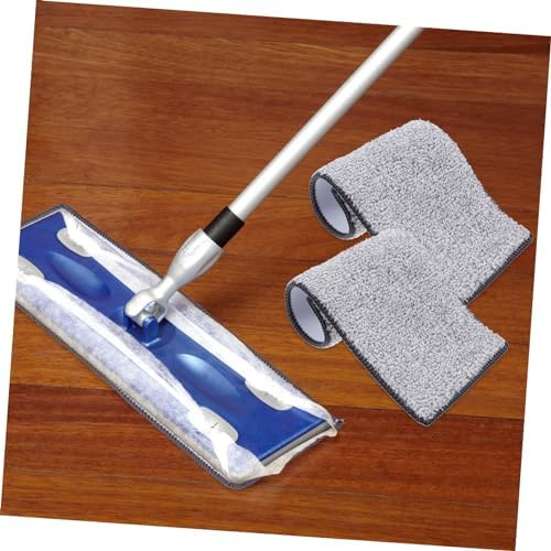 10pcs Reusable Microfiber Mop Pads for Hardwood Floors