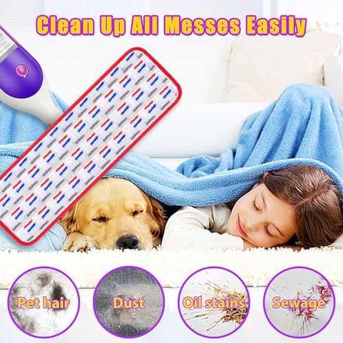 8 Pack Reusable Mop Pads for Swiffer PowerMop Spray Mops