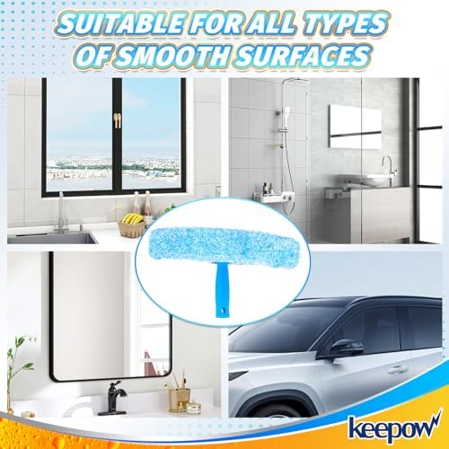 KEEPOW 14 Inch Microfiber Replacement Mop Pad
