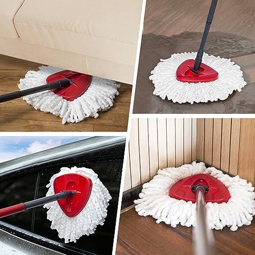 BRENSTEN Spin Mop Refill Heads 4-Pack