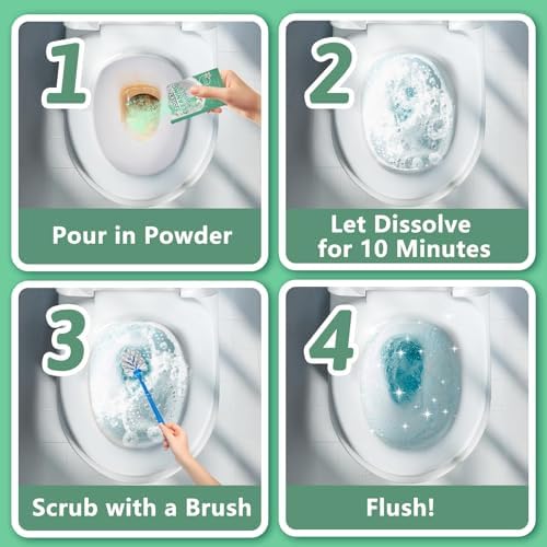Krris Green Toilet Bowl Cleaner with Jasmine Scent