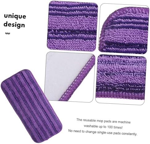 CALLARON 2pcs Microfiber Mop Pads Replacement for Hard Floors