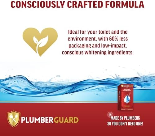 PlumberGuard Toilet Tablets 4 Pack - Chlorine Free