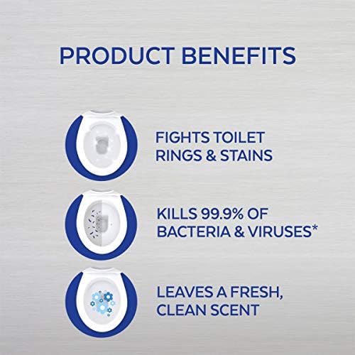 Lysol Power Toilet Bowl Cleaner 8 oz Pack of 4