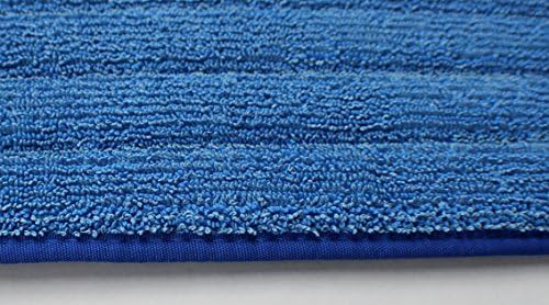 12-Pack Microfiber Mop Pads - Wet Dry Hook Loop