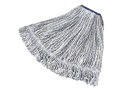 Rubbermaid Commercial 24-Ounce Wet Mop Head Replacement White
