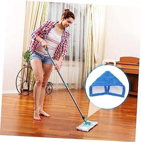 SHERCHPRY Coral Fleece Microfiber Mop Head Refill Pads 4-Pack