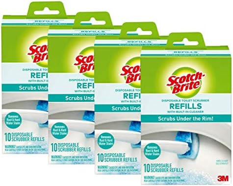 3M Scotch-Brite Toilet Cleaner Refill Pads 40 Pack