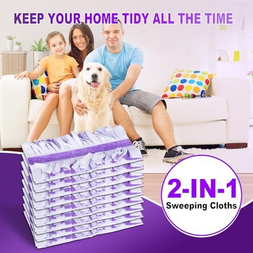 FORSPEEDER 9 Count Mopping Pads Refills for Swiffer WetJet