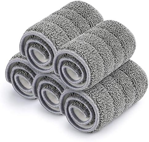 Bulletproof Microfiber Mop Pads - 5 Pack for WetDry Cleaning