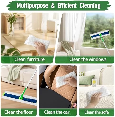 Senowi Heavy Duty Dry Cloths for Swiffer XL Mop 50 Count