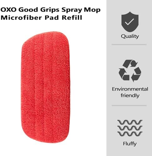 SunDiss 2 Pack Replacement Heads for OXO Good Grips Microfiber Spray Mop