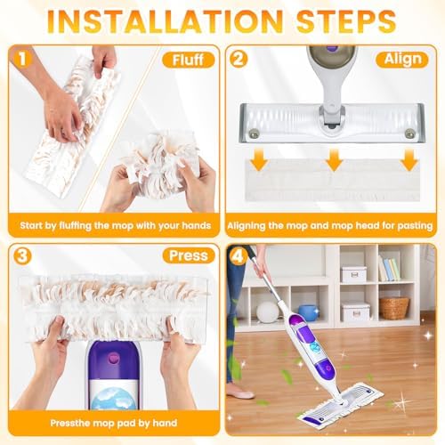 20 Count Swiffer PowerMop Replacement Mop Pads