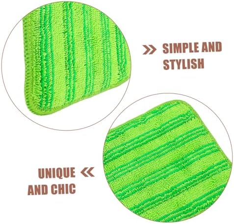 3PCS Microfiber Mop Pads for Hardwood Tile Cleaning