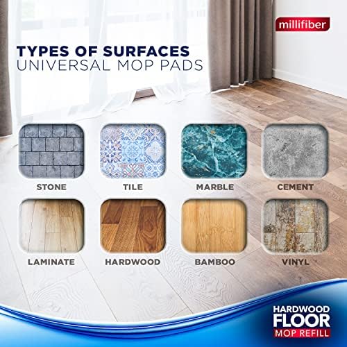 Microfiber Mop Refills 15x8 Inches 12-Pack