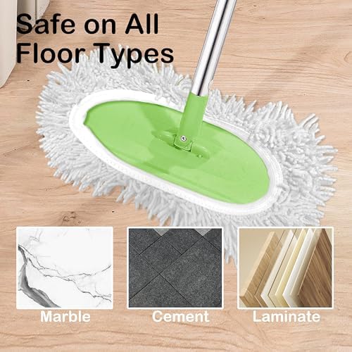 Reusable Microfiber Mop Pads 4 Pack for Swiffer