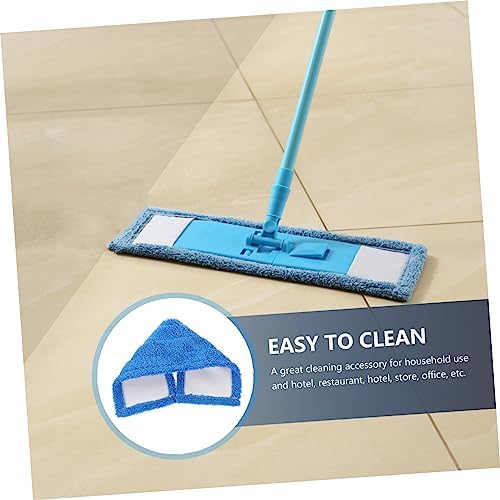 SHERCHPRY Coral Fleece Microfiber Mop Head Refill Pads 4-Pack