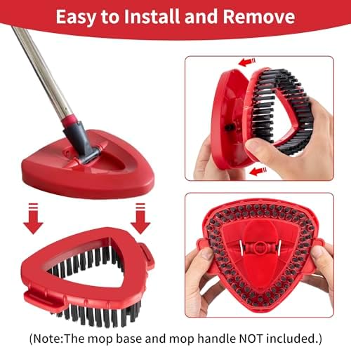 Inkhut Spin Mop Replacement Head 2 Pack for O-Ceda RinseClean 2