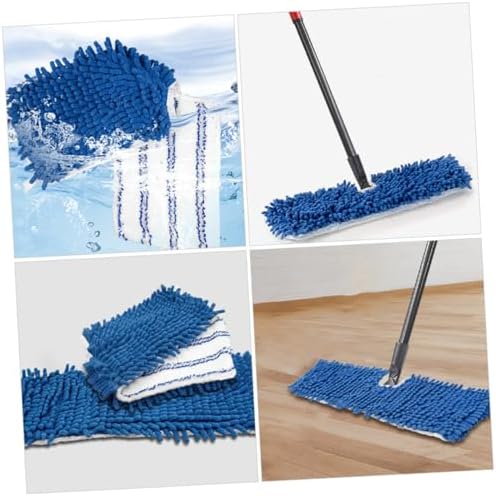 CALLARON 2pcs Chenille Mop Replacement Pads Reusable