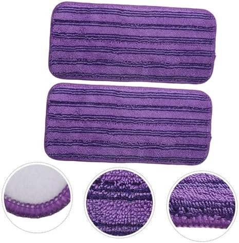 CALLARON 2pcs Microfiber Mop Pads Replacement for Hard Floors