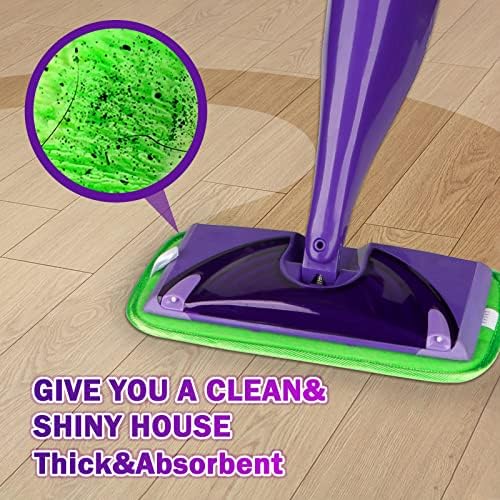 Orighty Reusable Mop Pads for Swiffer WetJet - Pack of 8