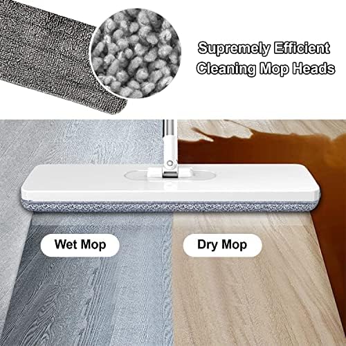 Replacement Microfiber Mop Heads Set of 4