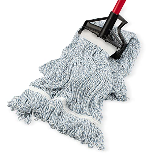 CARLISLE SPARTA Loop Commercial Mop Head 24 4-Ply Blue