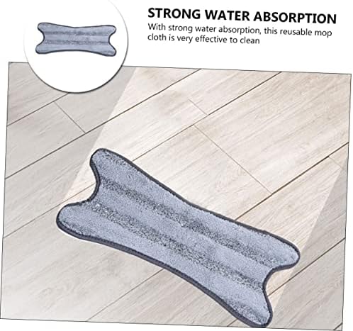 2pcs Multi-Function Flat Mop Cloth Replacement Microfiber Pads