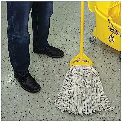 Boardwalk 2032CEA Cut-End Wet Mop Head Cotton White