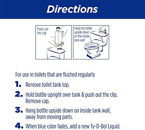 Ty-D-Bol Automatic Toilet Cleaner for Continuous Fresh Bathroom Hygiene