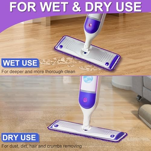 Reusable Mop Pads for Swiffer Power Mop 6 Pack