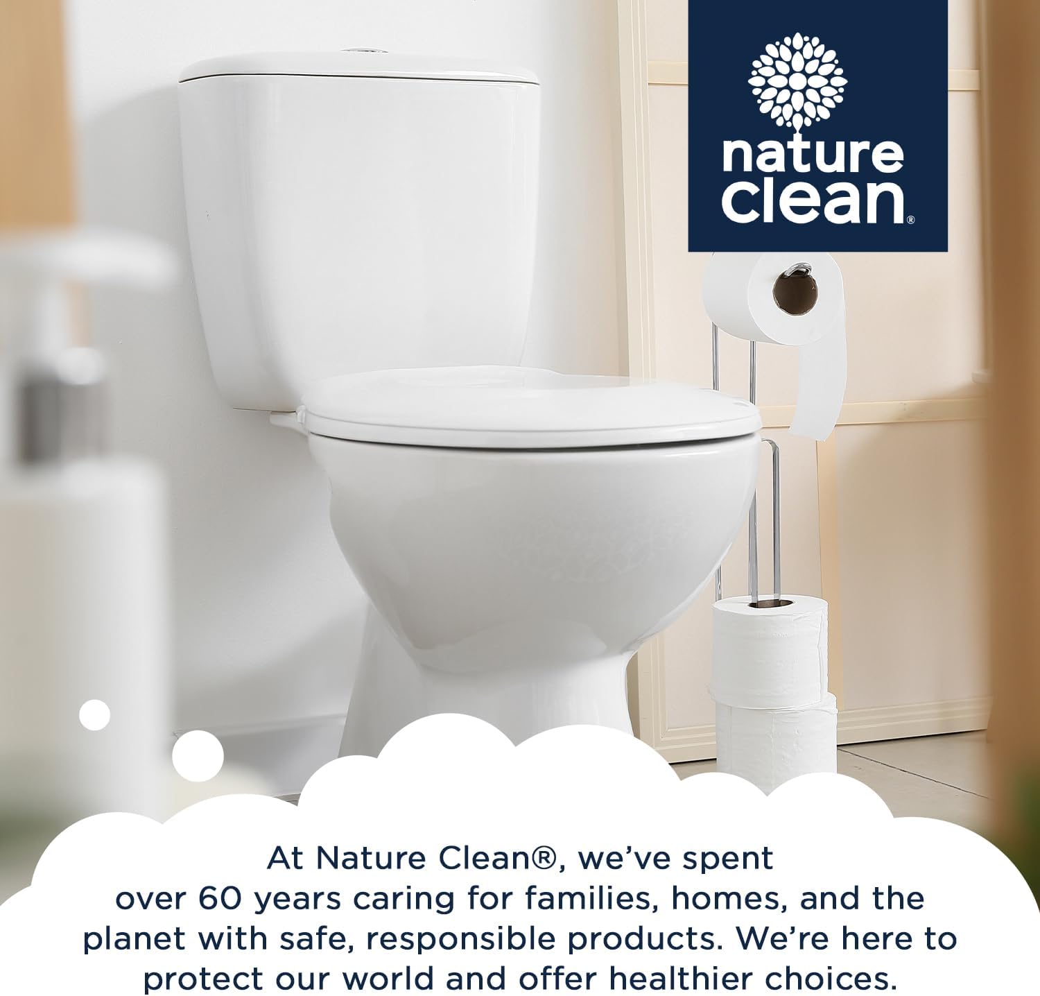 Nature Clean Non-Toxic Toilet Cleaner Strips 36 Count