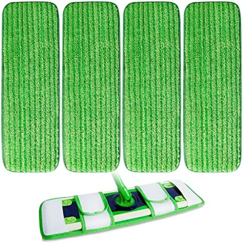KEEPOW XL Wet Pads Refills for Swiffer XL - 4 Pack