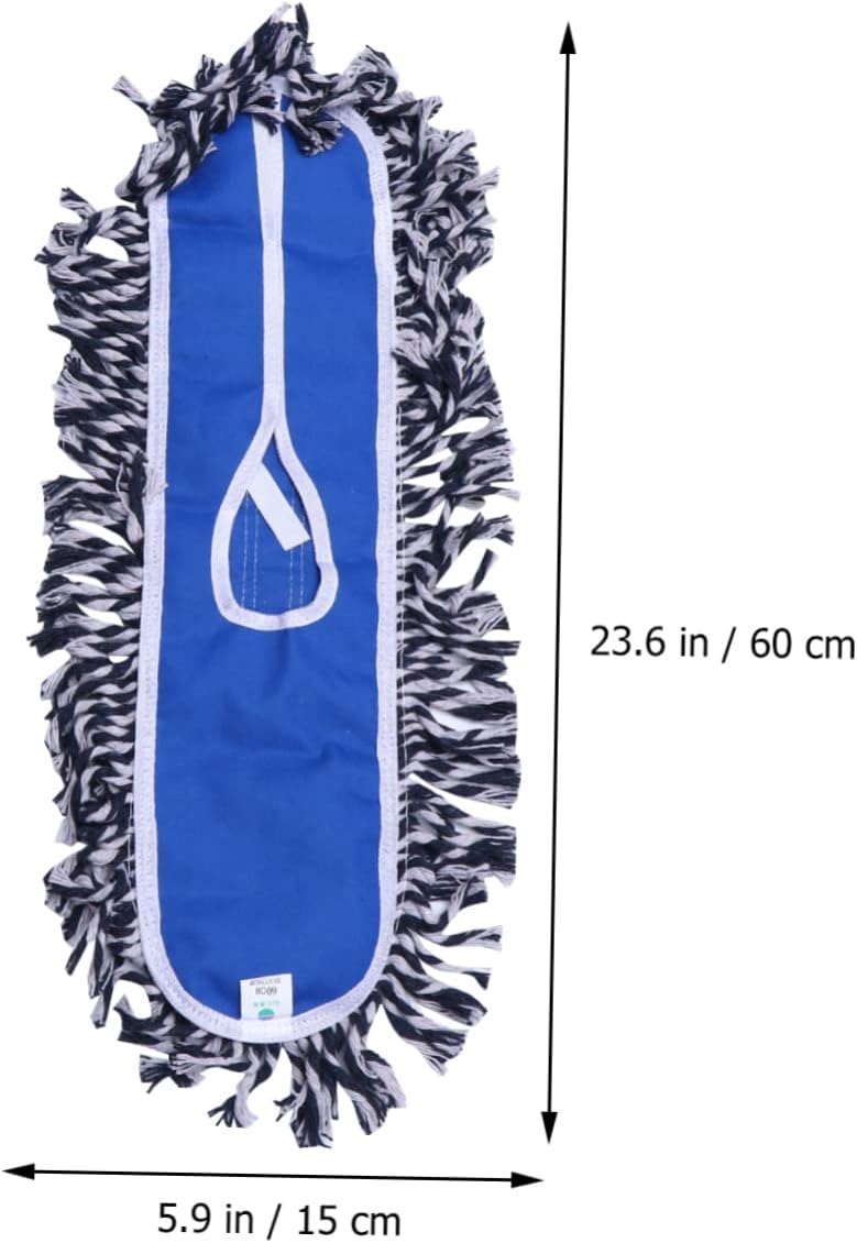 2Pcs Push Mop Cloth - Durable Reusable Machine Washable Floor Cleaning Replacement