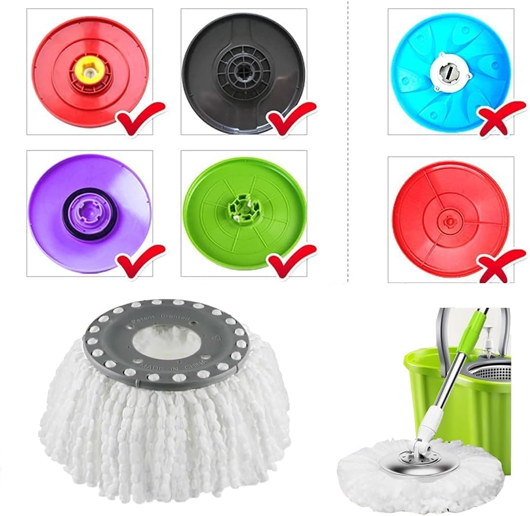 YWSHF 5PCS Spin Mop Head Refill for Standard Mops