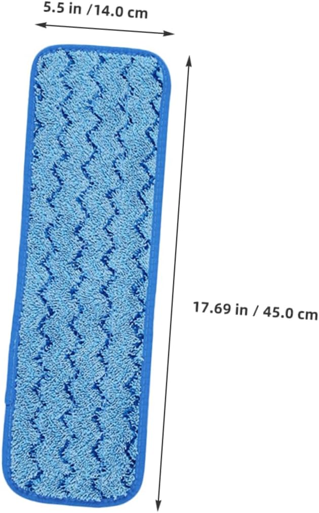 3pcs Mop Pads Replacement Microfiber for Wet Dry Cleaning