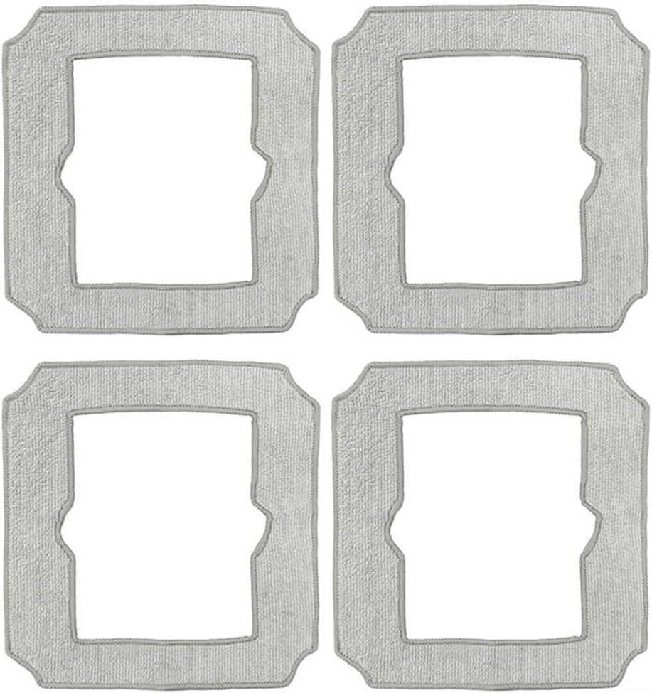 CRIDENG 4 Pack Replacement Mop Pads for ECOVACS WINBOT MINI