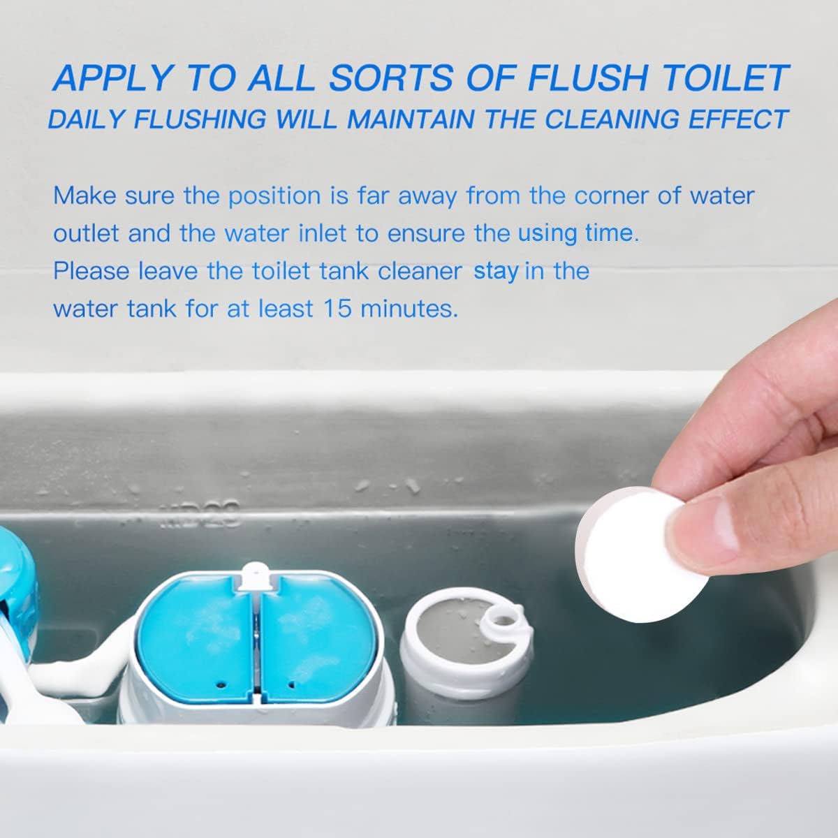 KIISIISO Toilet Bowl Cleaner Tablets 12 Pack 1