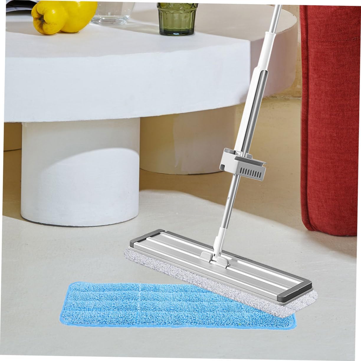 4pcs Reusable Fiber Cloth Mop Pad Refills